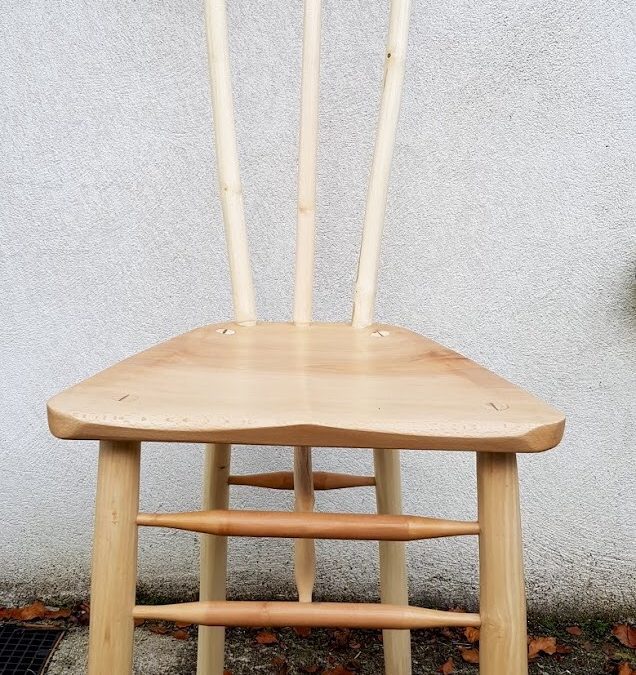Mono No Aware – Maple, Beech and Willow Freeform Chair