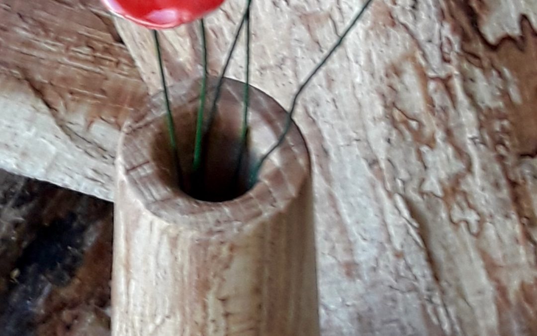 A Small Thing – Spalted Beech Vase