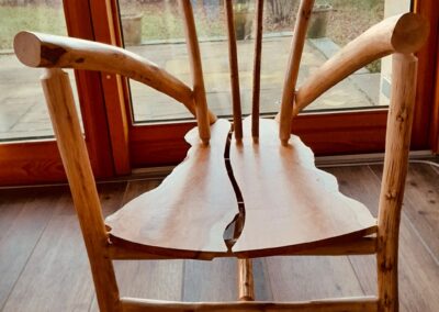 Perspective – Greenwood Hazel and Willow Armchair - Jason Robards - Hedgerow Crafts