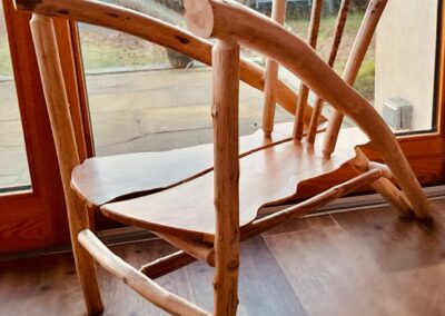 Perspective – Greenwood Hazel and Willow Armchair - Jason Robards - Hedgerow Crafts
