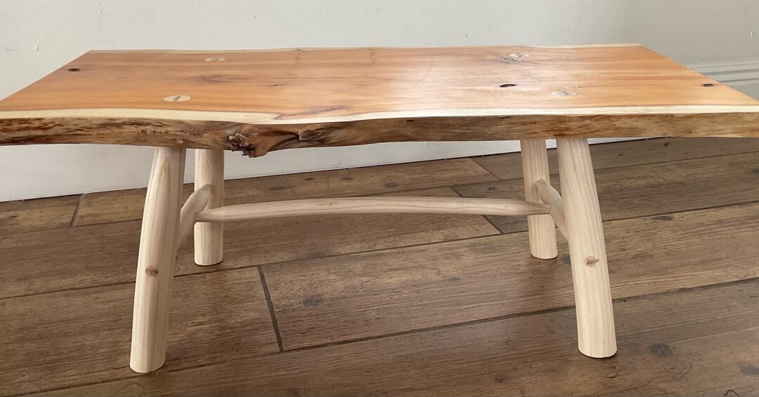 Light – Small Greenwood Maple and Yew Shrine Table