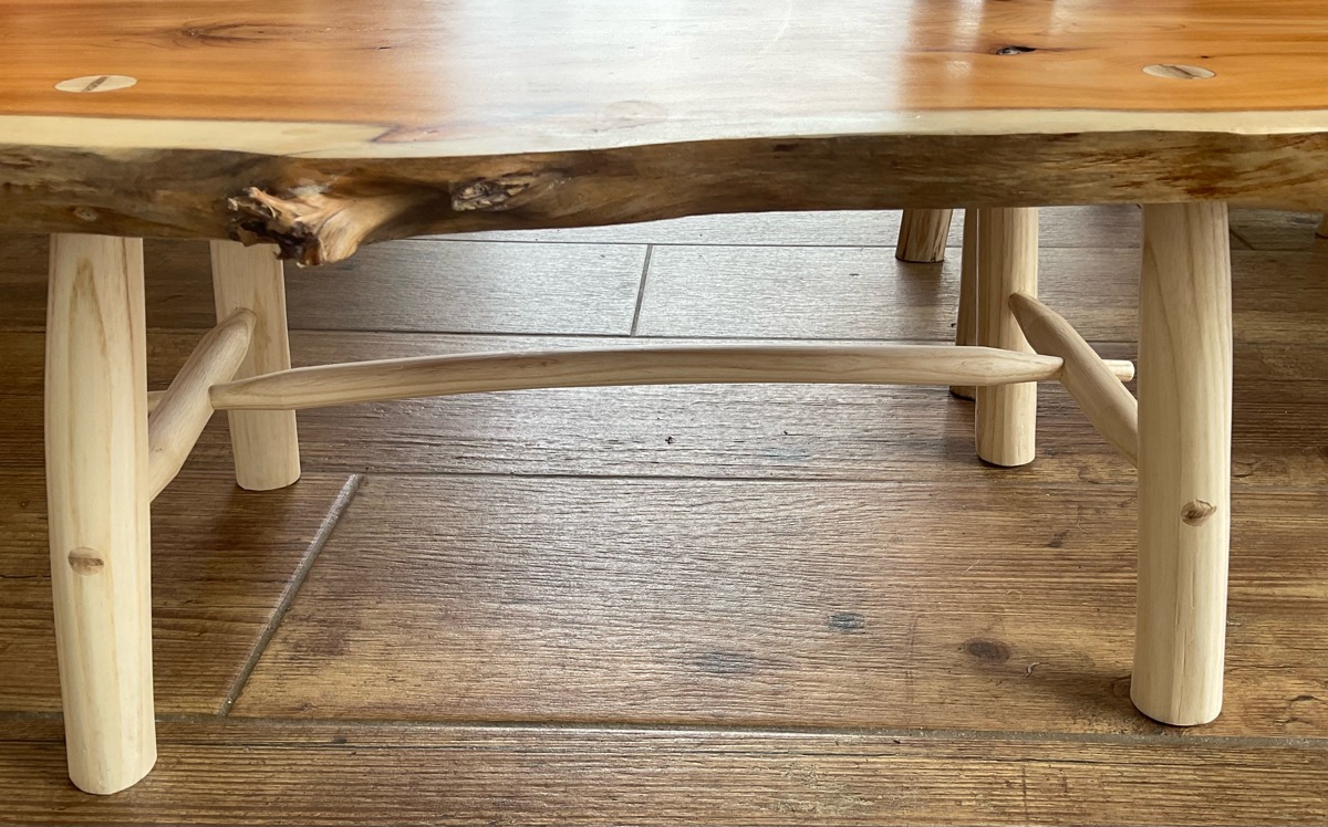 Light – Greenwood Maple and Yew Shrine Table - Jason Robards - Hedgerow Crafts