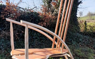 Between – Greenwood Willow and Yew Armchair